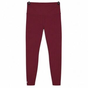 NOBULL Burgundy High Rise Leggings XS Compression Gym Workout‎